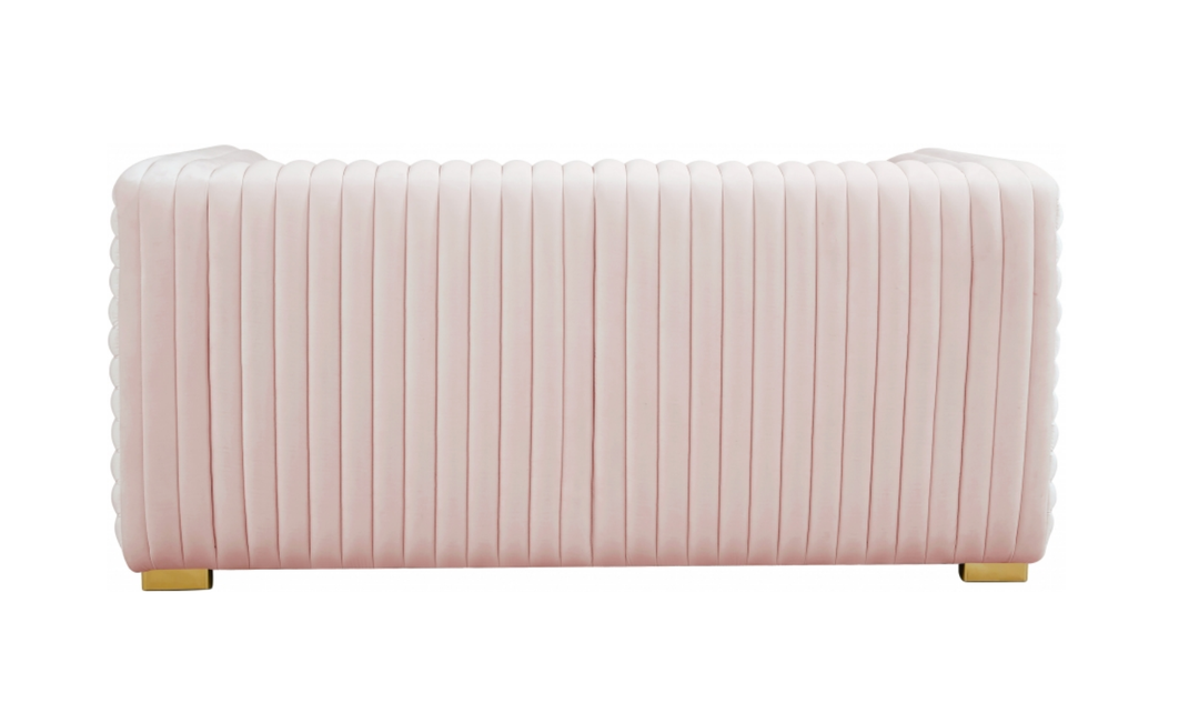 Meridian Furniture Ravish Velvet Upholstered Loveseats
