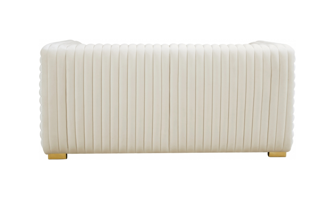 Meridian Furniture Ravish Velvet Upholstered Loveseats