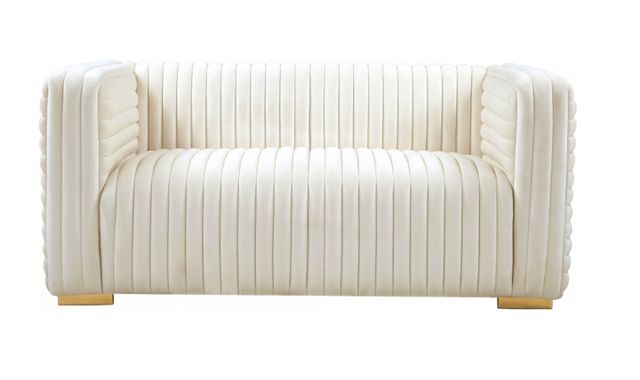 Meridian Furniture Ravish Velvet Upholstered Loveseats