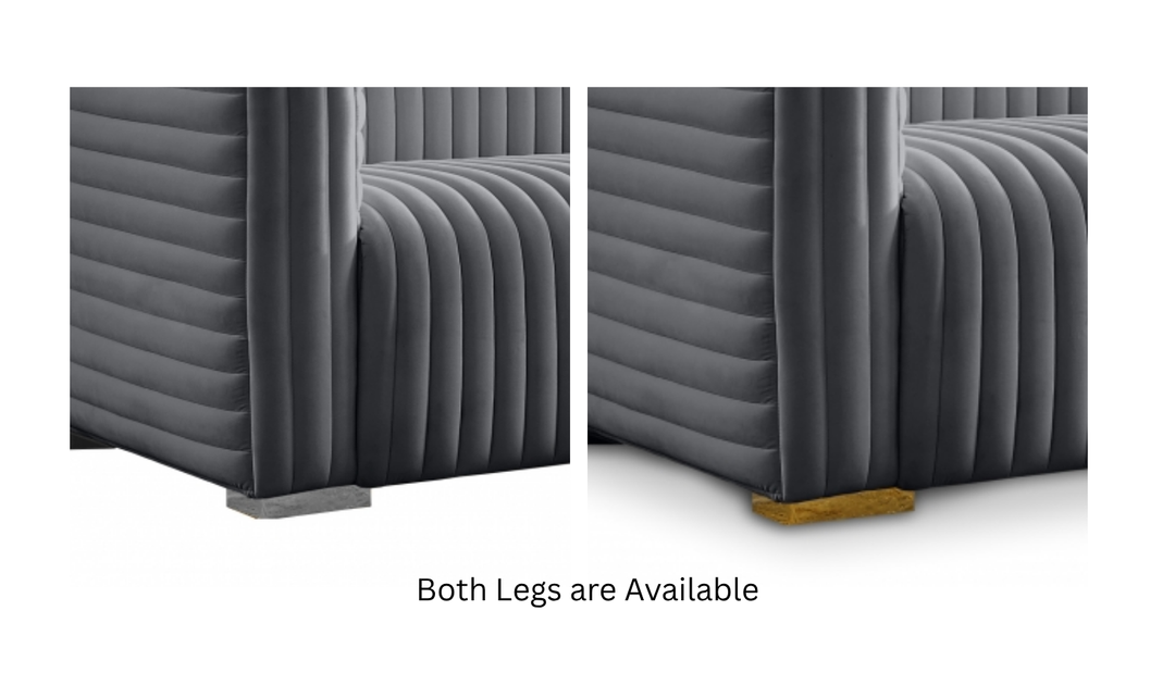 Meridian Furniture Ravish Velvet Upholstered Loveseats