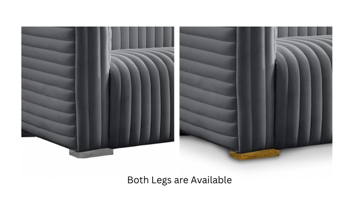 Meridian Furniture Ravish Velvet Upholstered Loveseats