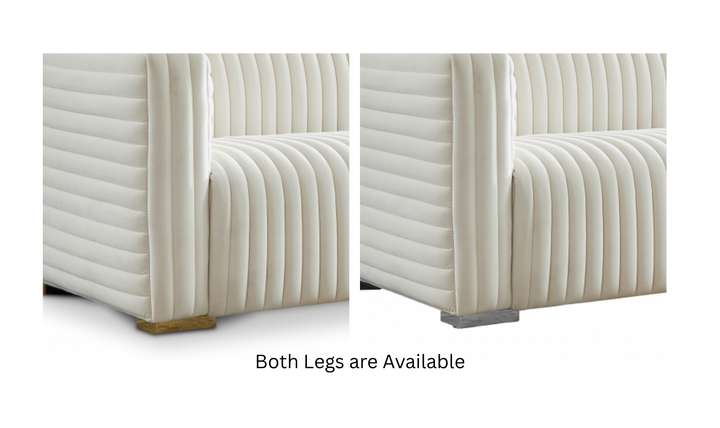 Meridian Furniture Ravish Velvet Upholstered Loveseats