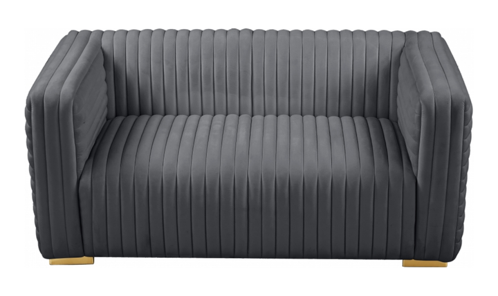 Meridian Furniture Ravish Velvet Upholstered Loveseats