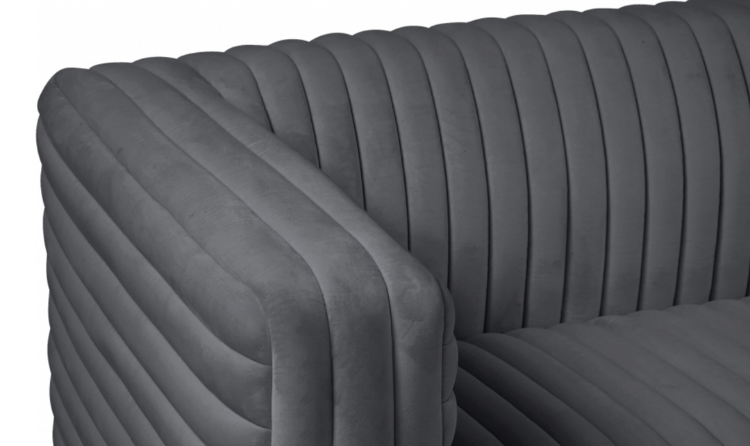 Meridian Furniture Ravish Velvet Upholstered Loveseats