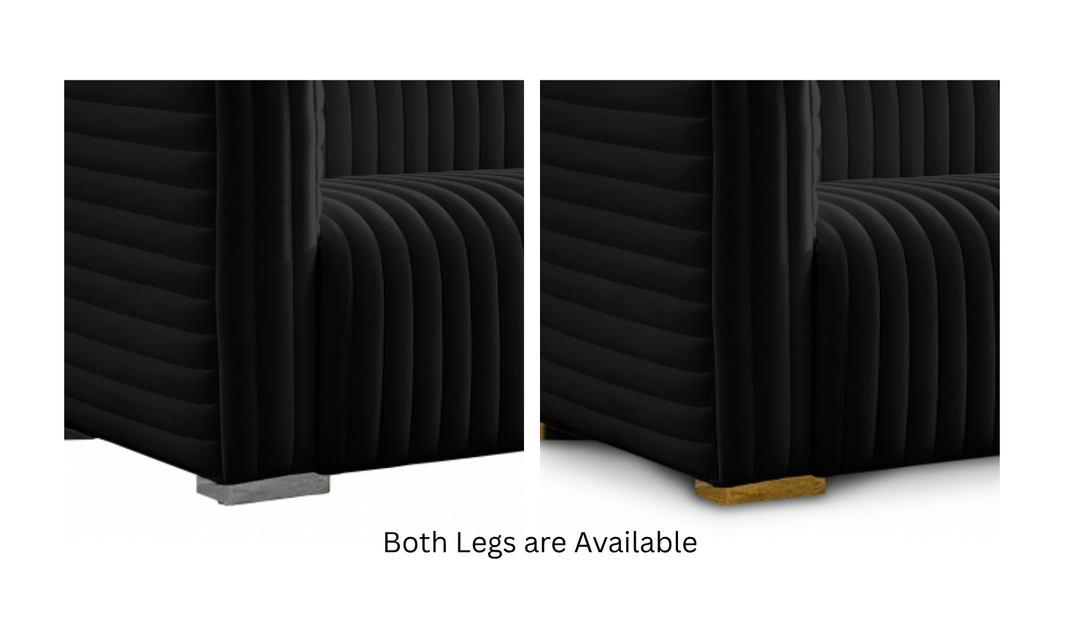Meridian Furniture Ravish Velvet Upholstered Loveseats