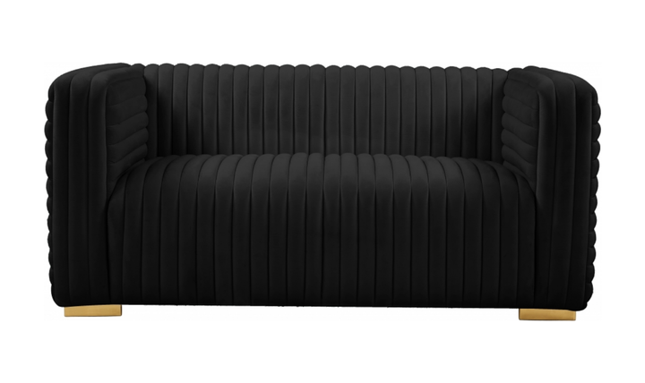 Meridian Furniture Ravish Velvet Upholstered Loveseats