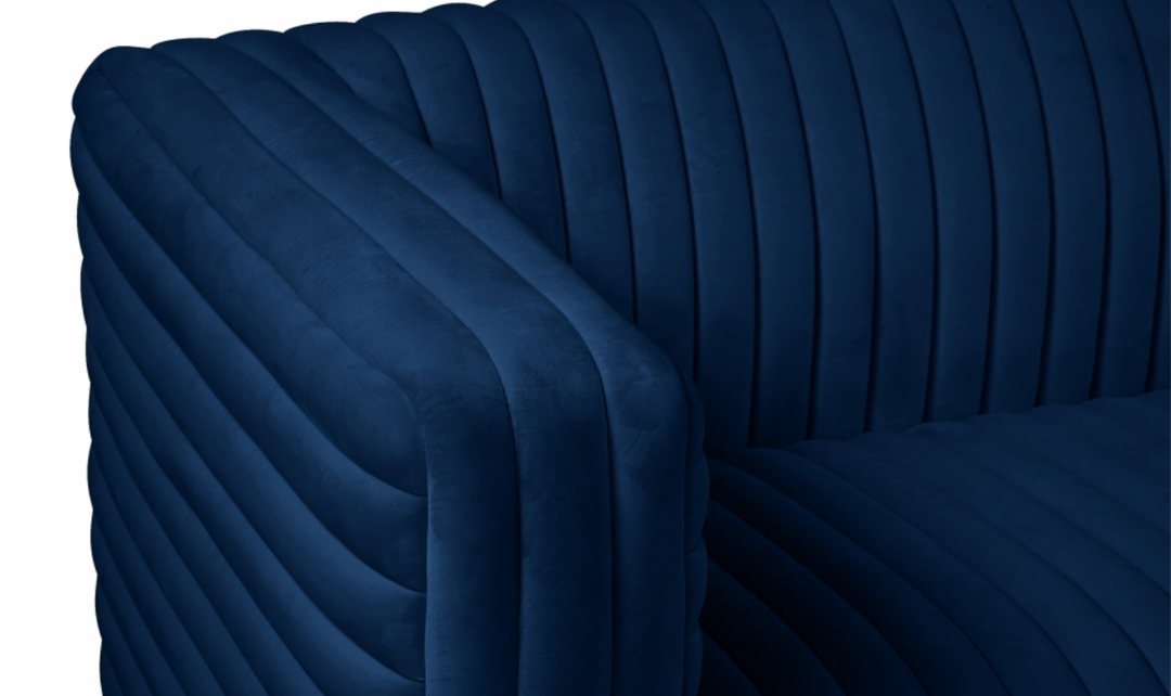 Meridian Furniture Ravish Velvet Upholstered Loveseats