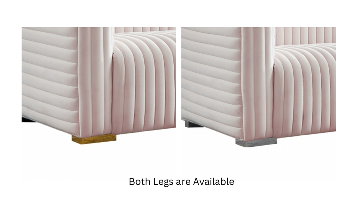 Meridian Furniture Ravish Velvet Upholstered Loveseats