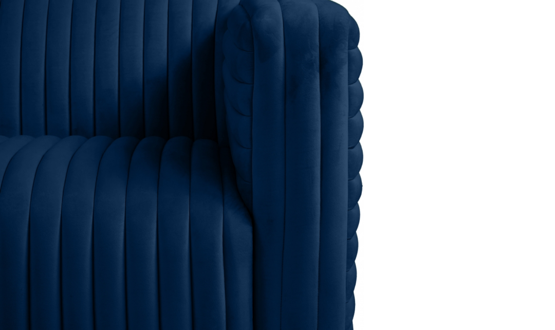 Meridian Furniture Ravish Velvet Upholstered Loveseats