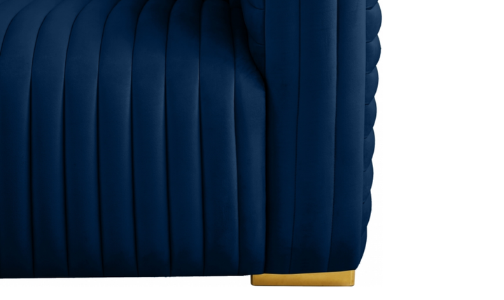 Meridian Furniture Ravish Velvet Upholstered Loveseats