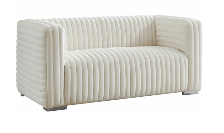 Meridian Furniture Ravish Velvet Upholstered Loveseats