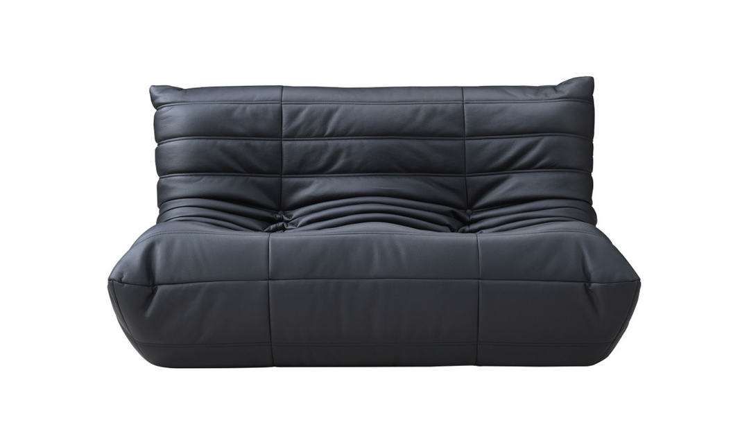 Meridian Furniture Relax Vegan Leather Armless Loveseat