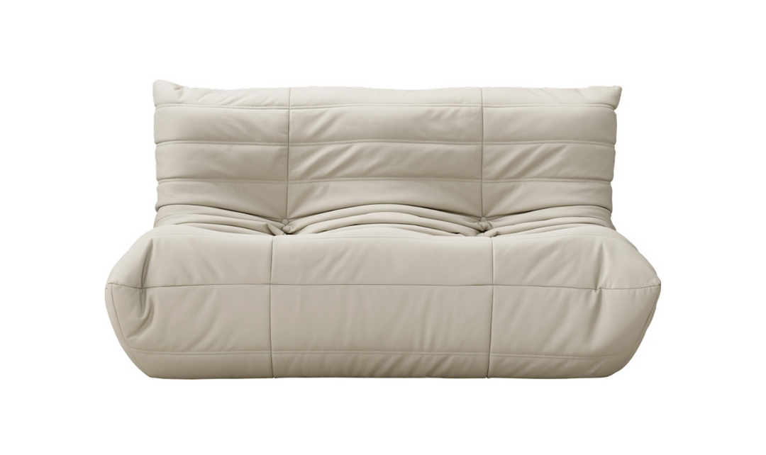 Meridian Furniture Relax Vegan Leather Armless Loveseat