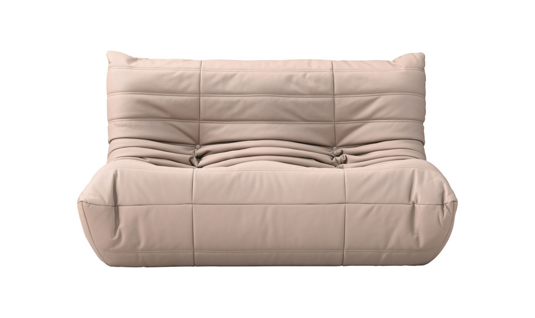 Meridian Furniture Relax Vegan Leather Armless Loveseat
