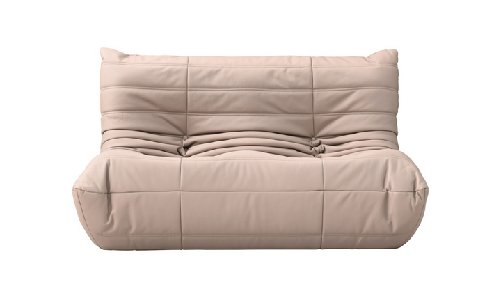 Meridian Furniture Relax Vegan Leather Armless Loveseat