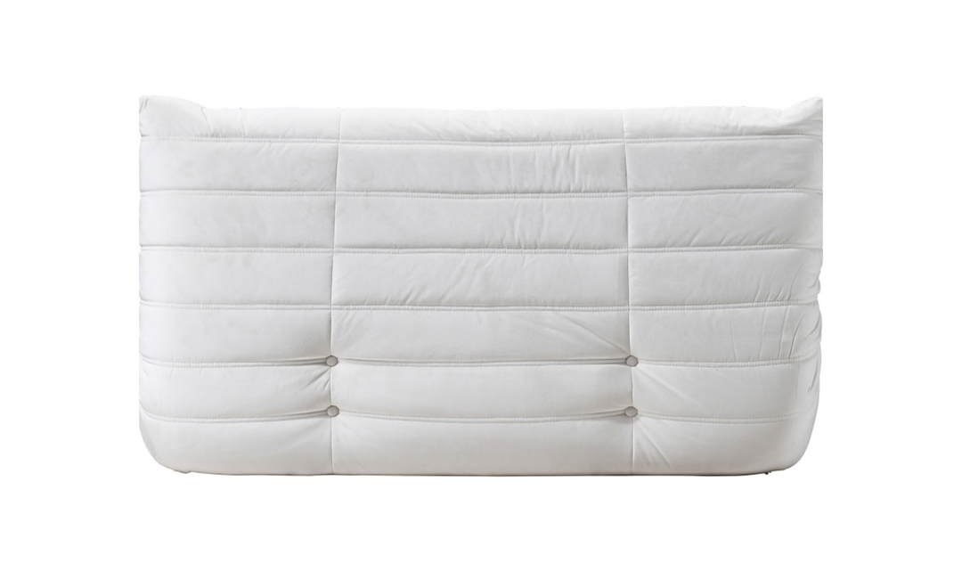 Meridian Furniture Relax Velvet Fabric Armless Loveseat Sofa