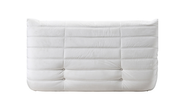 Meridian Furniture Relax Velvet Fabric Armless Loveseat Sofa