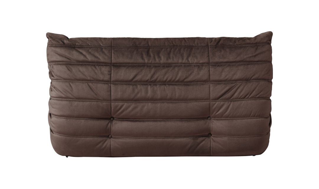Meridian Furniture Relax Velvet Fabric Armless Loveseat Sofa