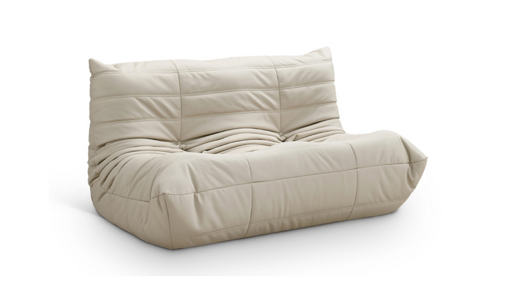 Meridian Furniture Relax Vegan Leather Armless Loveseat