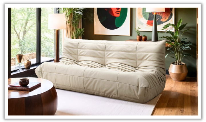 Meridian Furniture Relax Vegan Leather Upholstered Sofa-jennifer furniture