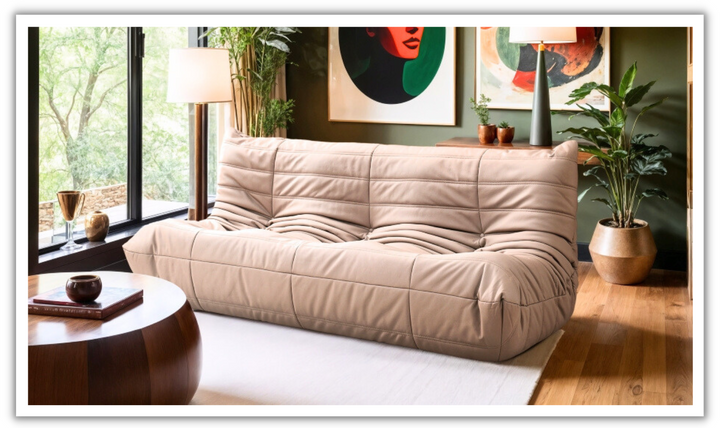 Meridian Furniture Relax Vegan Leather Upholstered Sofa-jennifer furniture