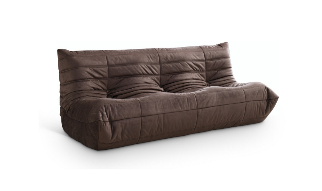 Meridian Furniture Relax Velvet Fabric Upholstered Sofa