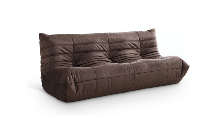 Meridian Furniture Relax Velvet Fabric Upholstered Sofa