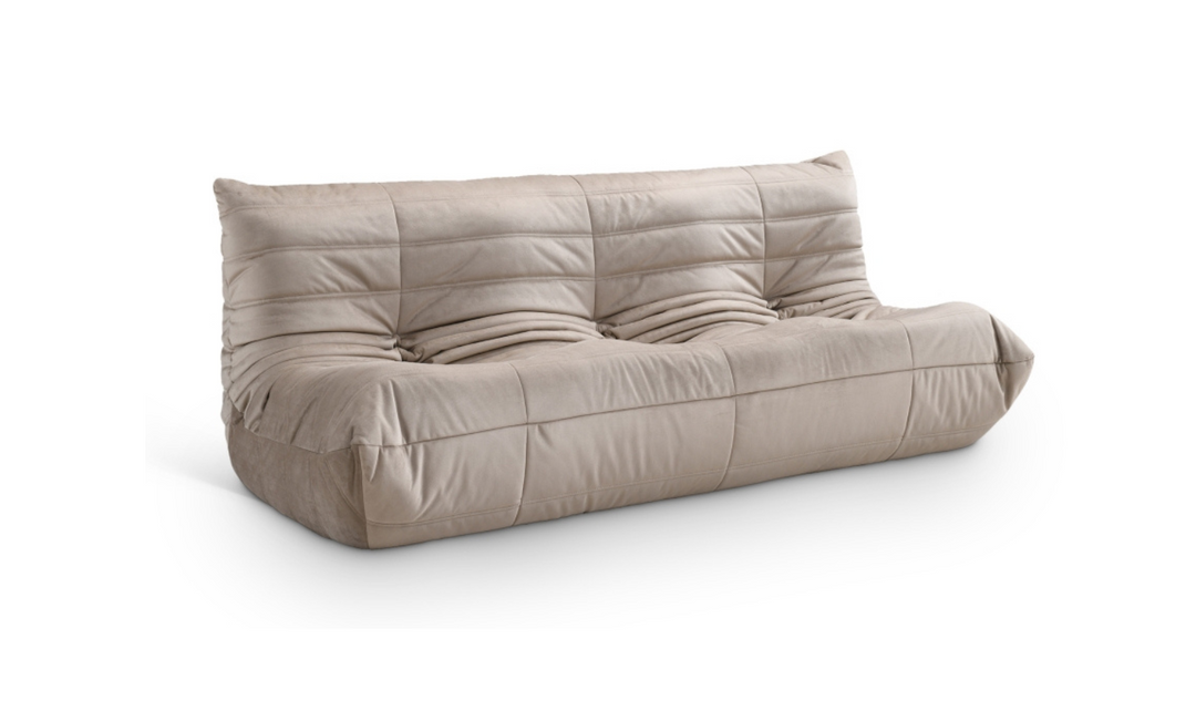 Meridian Furniture Relax Velvet Fabric Upholstered Sofa
