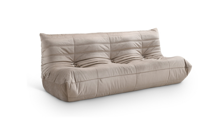Meridian Furniture Relax Velvet Fabric Upholstered Sofa