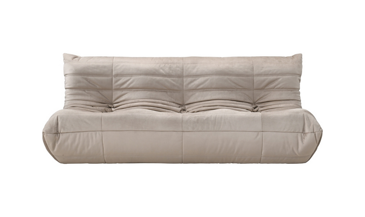 Meridian Furniture Relax Velvet Fabric Upholstered Sofa