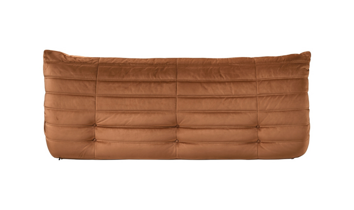 Meridian Furniture Relax Velvet Fabric Upholstered Sofa