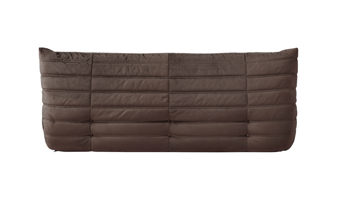 Meridian Furniture Relax Velvet Fabric Upholstered Sofa
