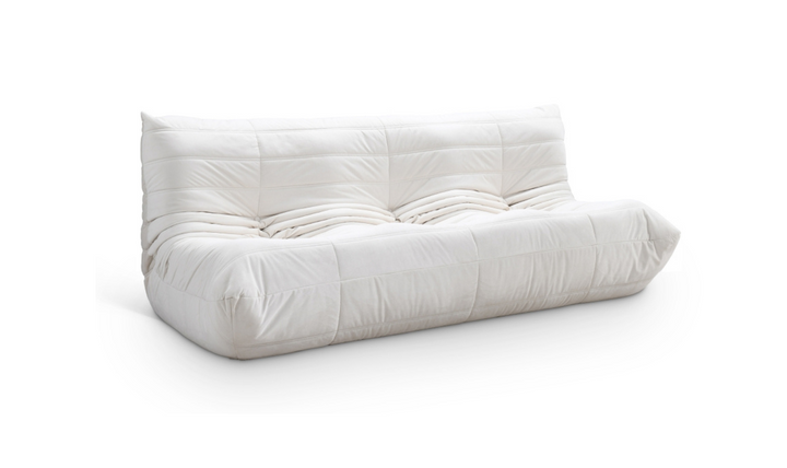 Meridian Furniture Relax Velvet Fabric Upholstered Sofa