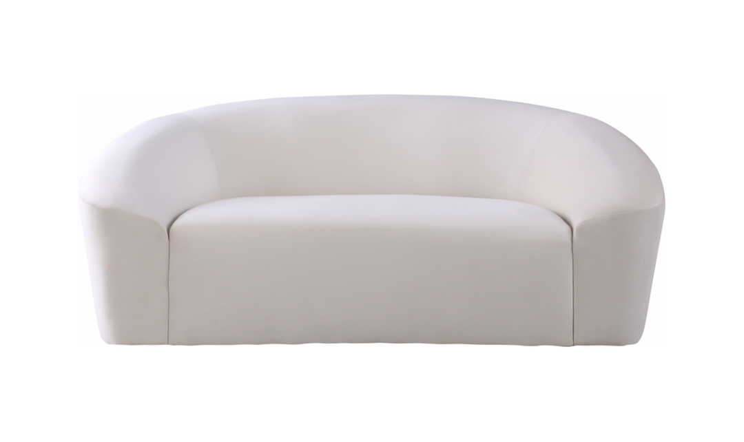 Meridian Furniture Riley 2-Seater Velvet Fabric Loveseat