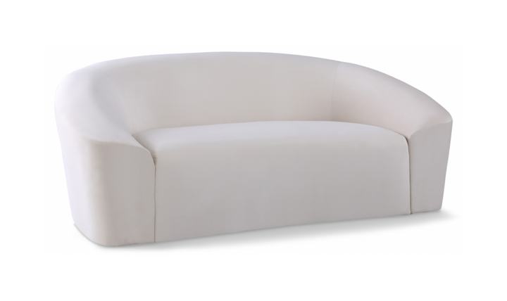 Meridian Furniture Riley 2-Seater Velvet Fabric Loveseat