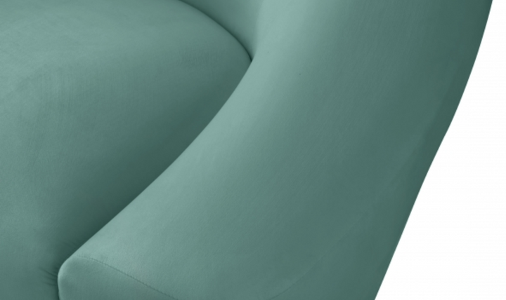 Meridian Furniture Riley 2-Seater Velvet Fabric Loveseat