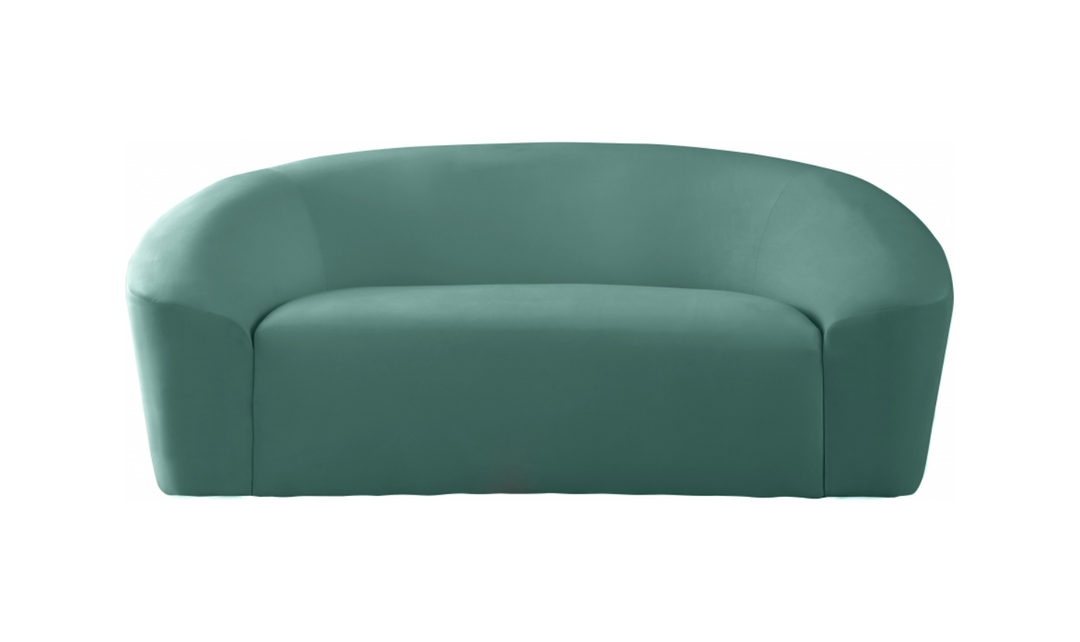 Meridian Furniture Riley 2-Seater Velvet Fabric Loveseat