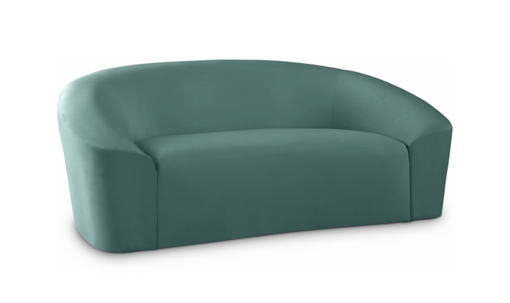 Meridian Furniture Riley 2-Seater Velvet Fabric Loveseat