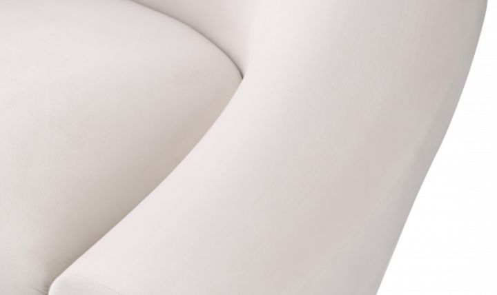 Meridian Furniture Riley 2-Seater Velvet Fabric Loveseat