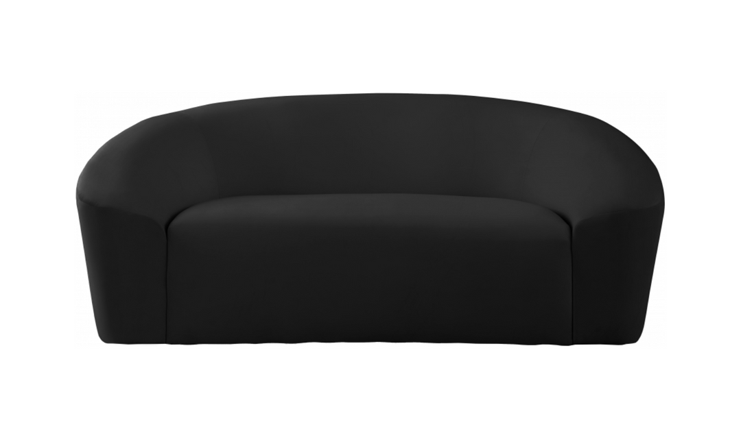 Meridian Furniture Riley 2-Seater Velvet Fabric Loveseat
