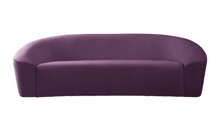 Meridian Furniture Riley 3-Seater Velvet Fabric Sofa