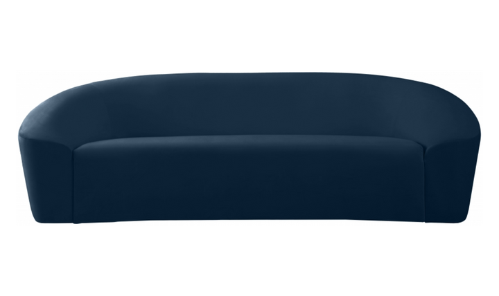 Meridian Furniture Riley 3-Seater Velvet Fabric Sofa