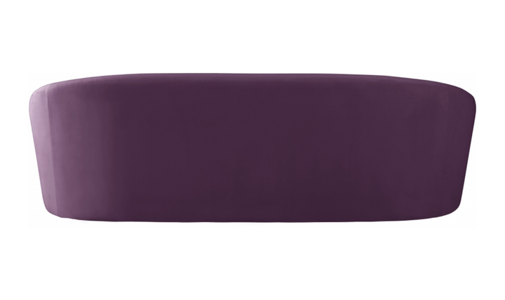 Meridian Furniture Riley 3-Seater Velvet Fabric Sofa