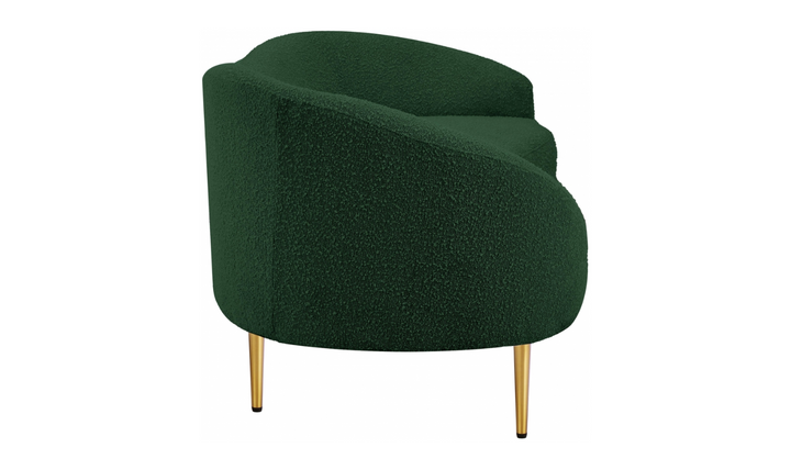 Meridian Furniture Ritz 3-Seater Boucle Fabric Upholstered Sofa-Jennifer Furniture