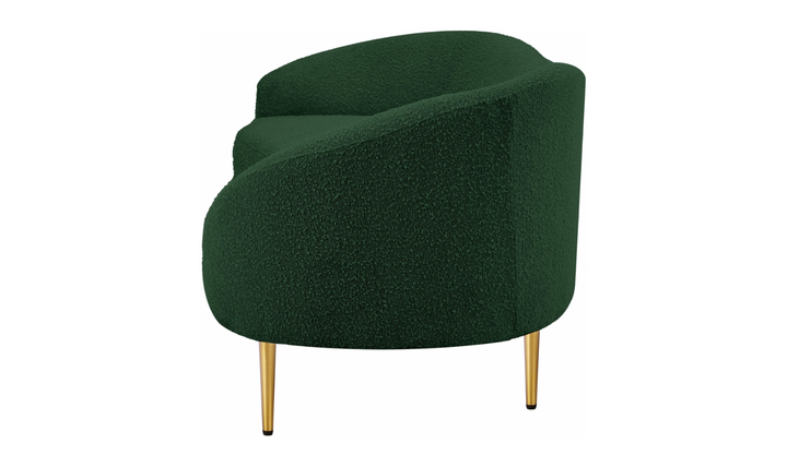 Meridian Furniture Ritz 3-Seater Boucle Fabric Upholstered Sofa-Jennifer Furniture