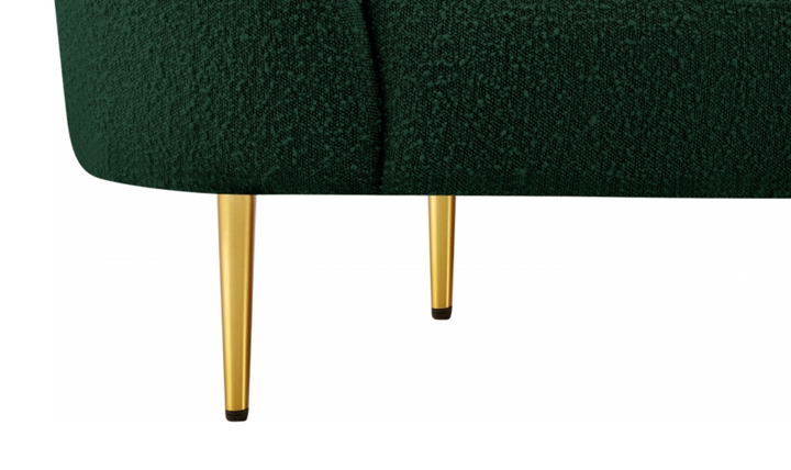 Meridian Furniture Ritz 3-Seater Boucle Fabric Upholstered Sofa-Jennifer Furniture