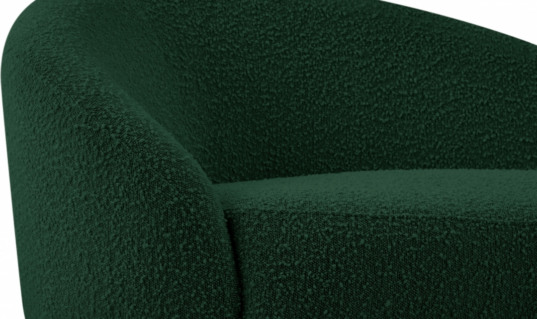 Meridian Furniture Ritz 3-Seater Boucle Fabric Upholstered Sofa-Jennifer Furniture