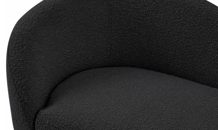 Meridian Furniture Ritz 3-Seater Boucle Fabric Upholstered Sofa-Jennifer Furniture