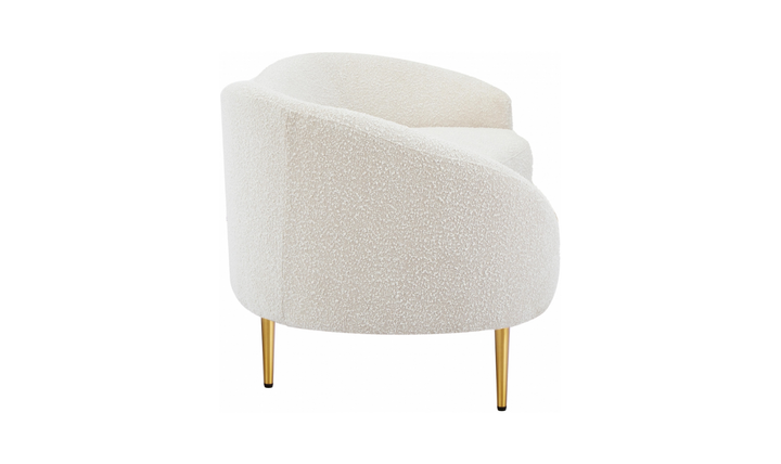 Meridian Furniture Ritz 3-Seater Boucle Fabric Sofa