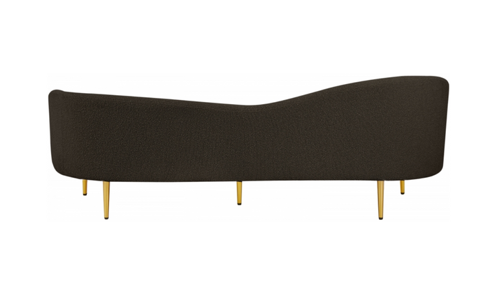 Meridian Furniture Ritz 3-Seater Boucle Fabric Sofa